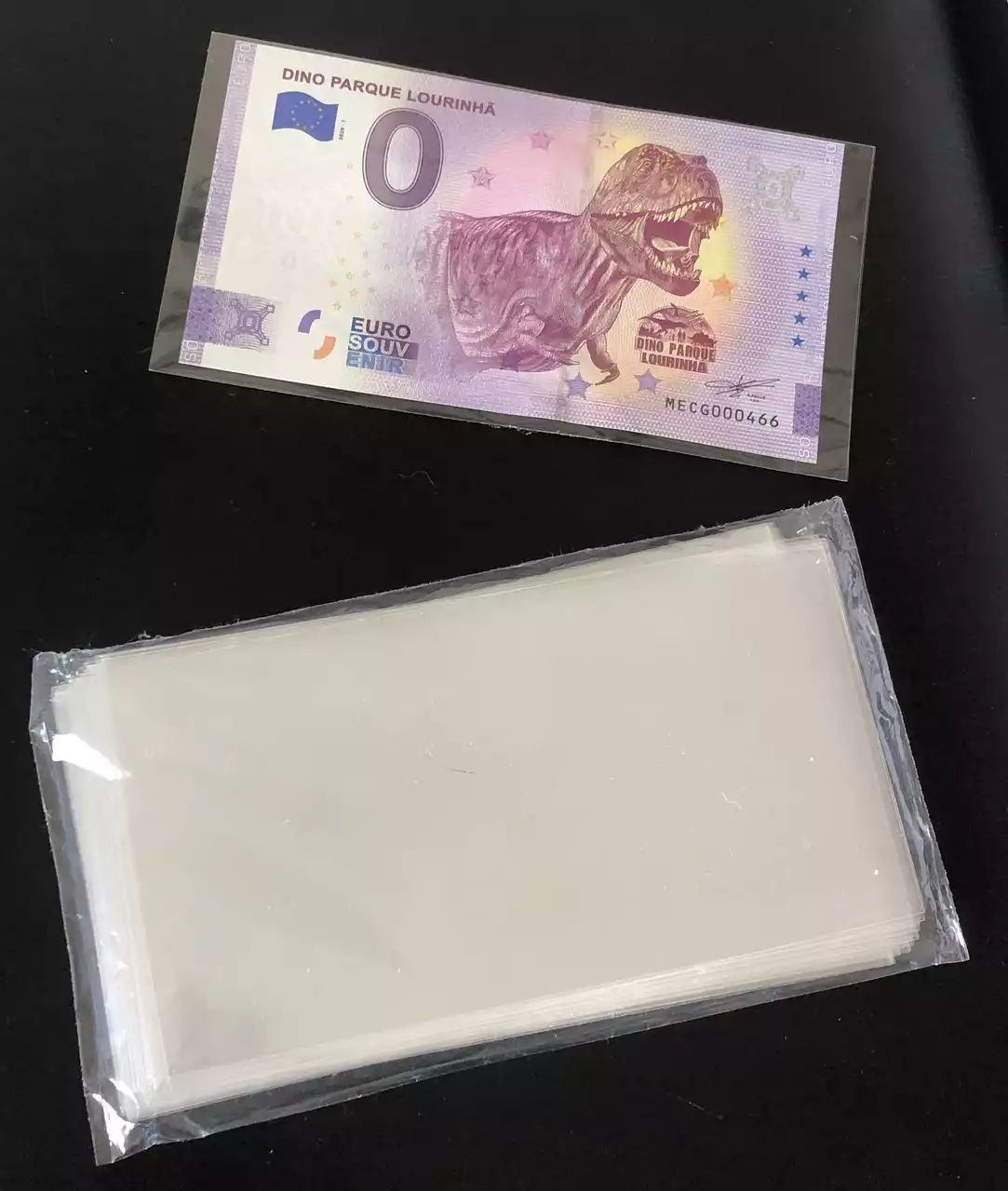Pack of 100 - Protection sleeves 14,5x8 cm