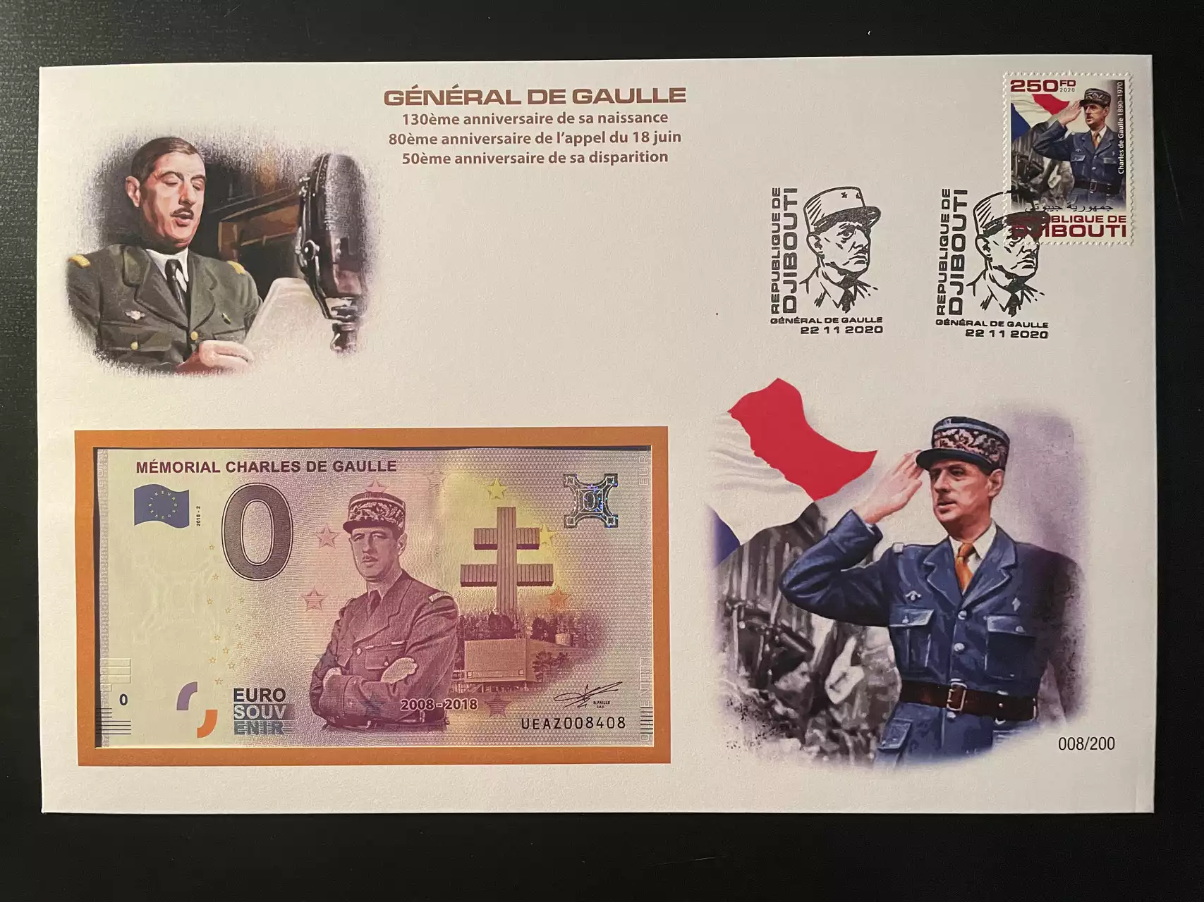 Official Euro Souvenir Covers - 5 Briefe mit Album