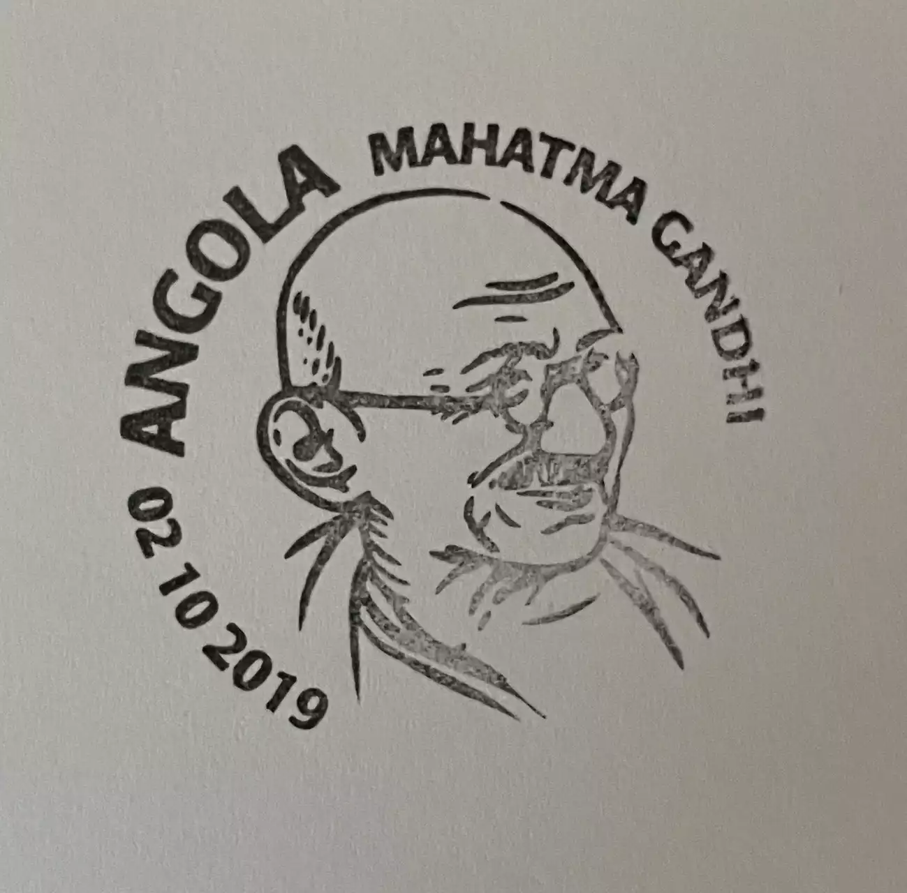 Official Euro Souvenir Cover - Mahatma Gandhi