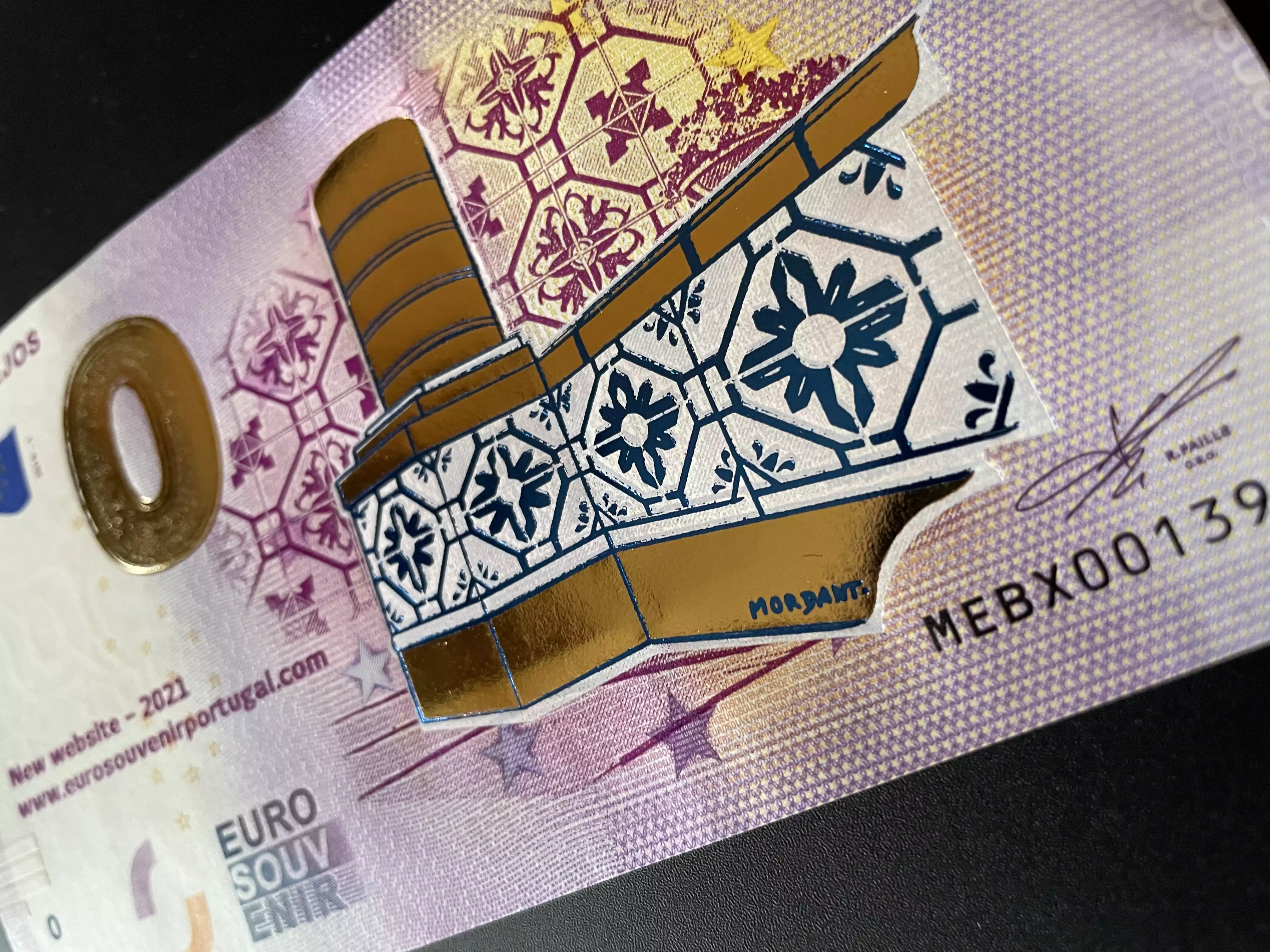 Azulejos com folha / foil