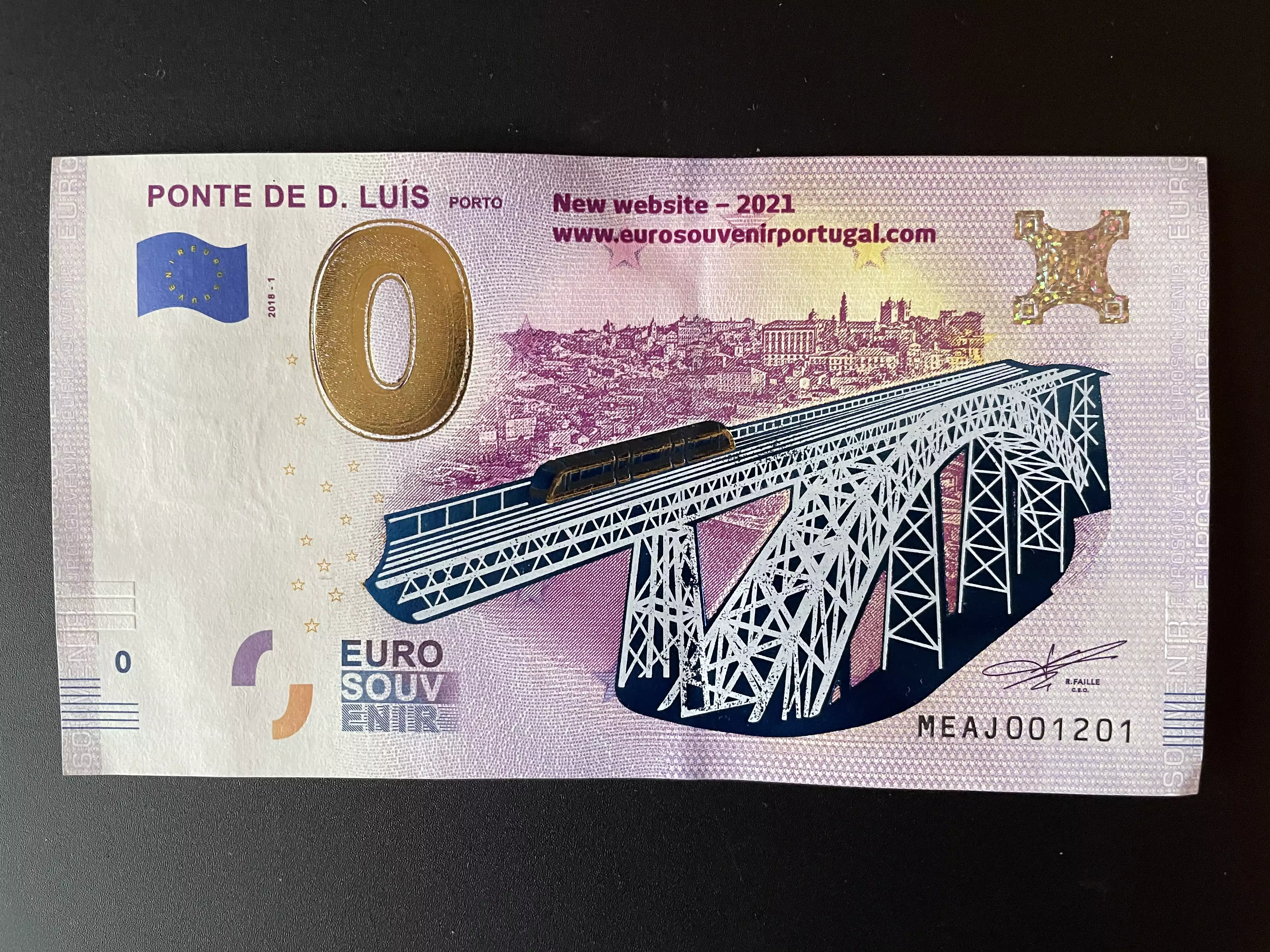 Ponte de D. Luis com folha / foil