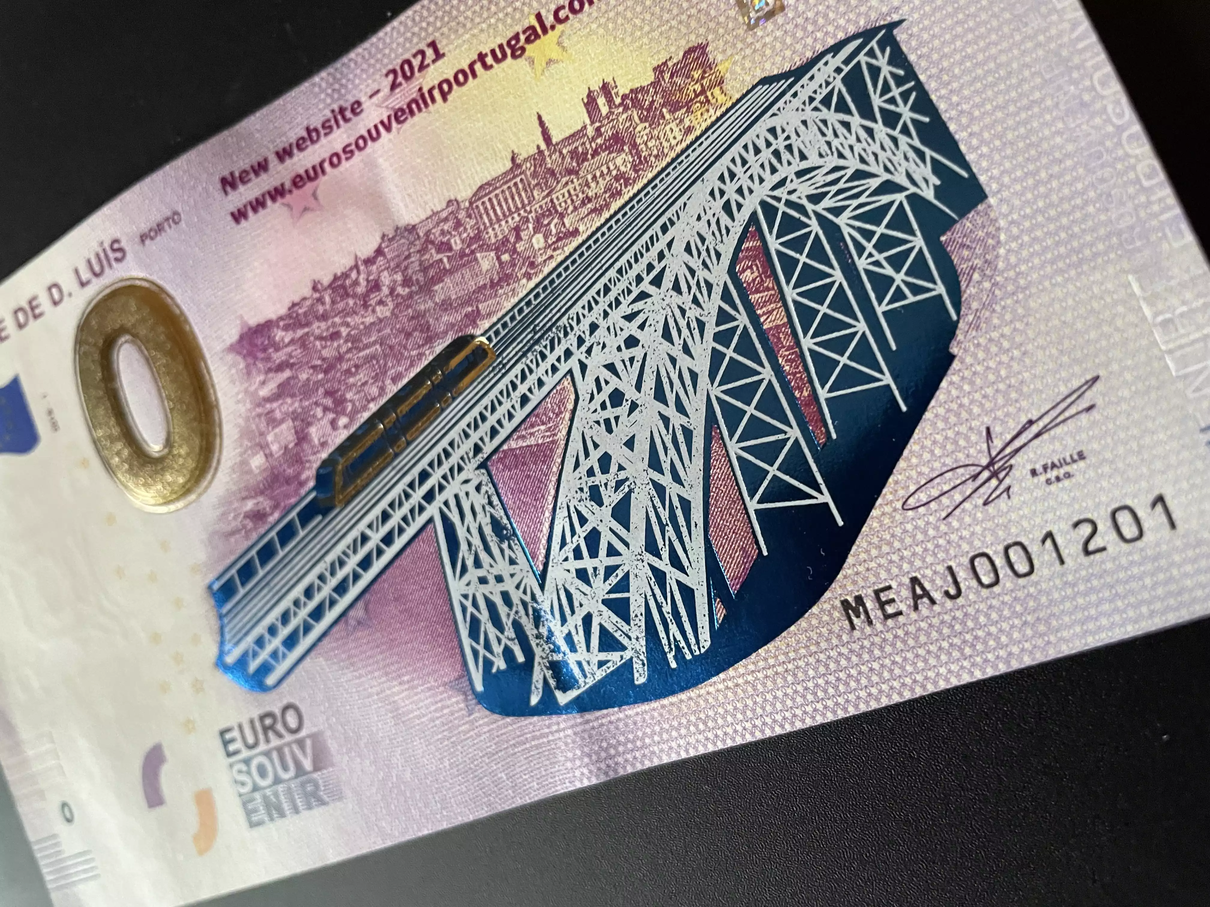 Ponte de D. Luis com folha / foil