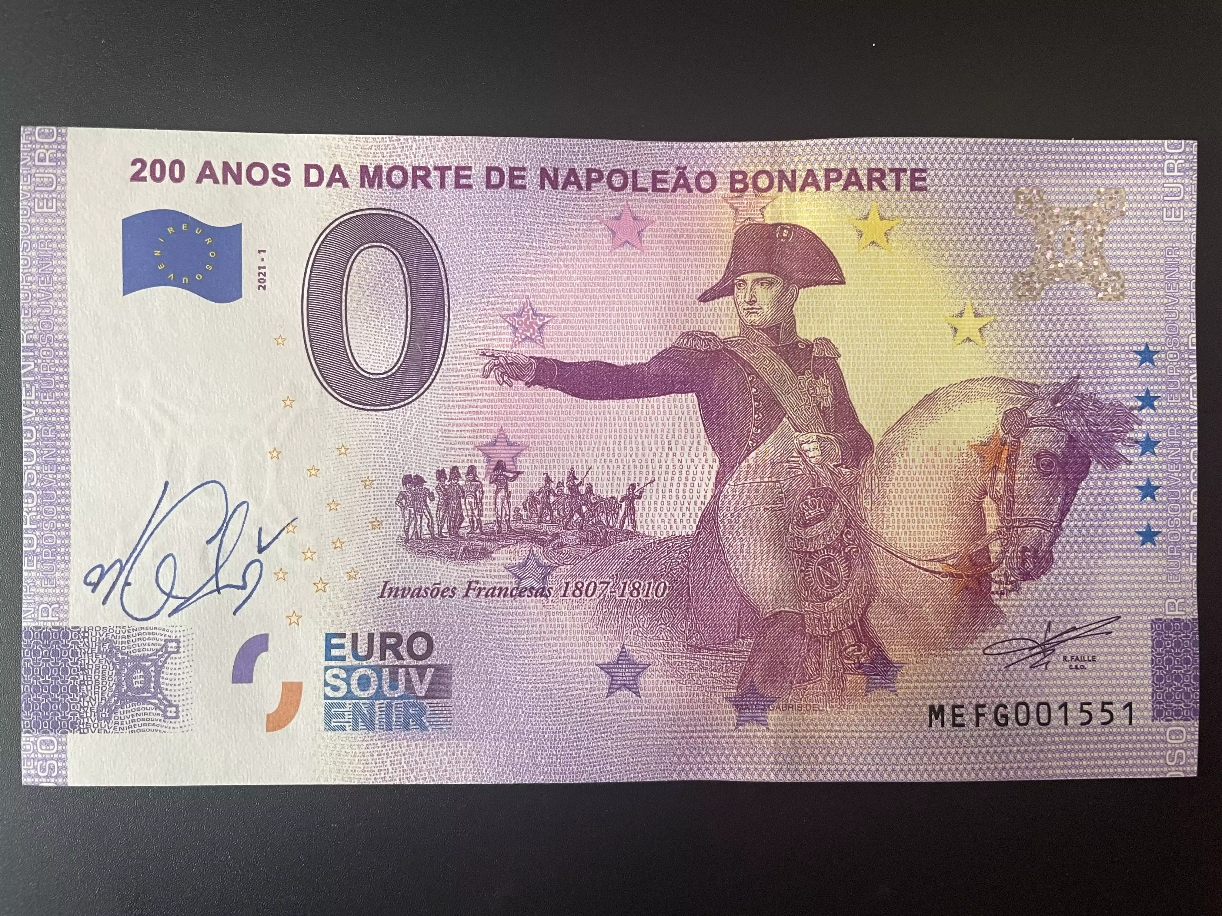 200 anos da morte de Napoleão Bonaparte ASSINADA MATEJ GABRIS