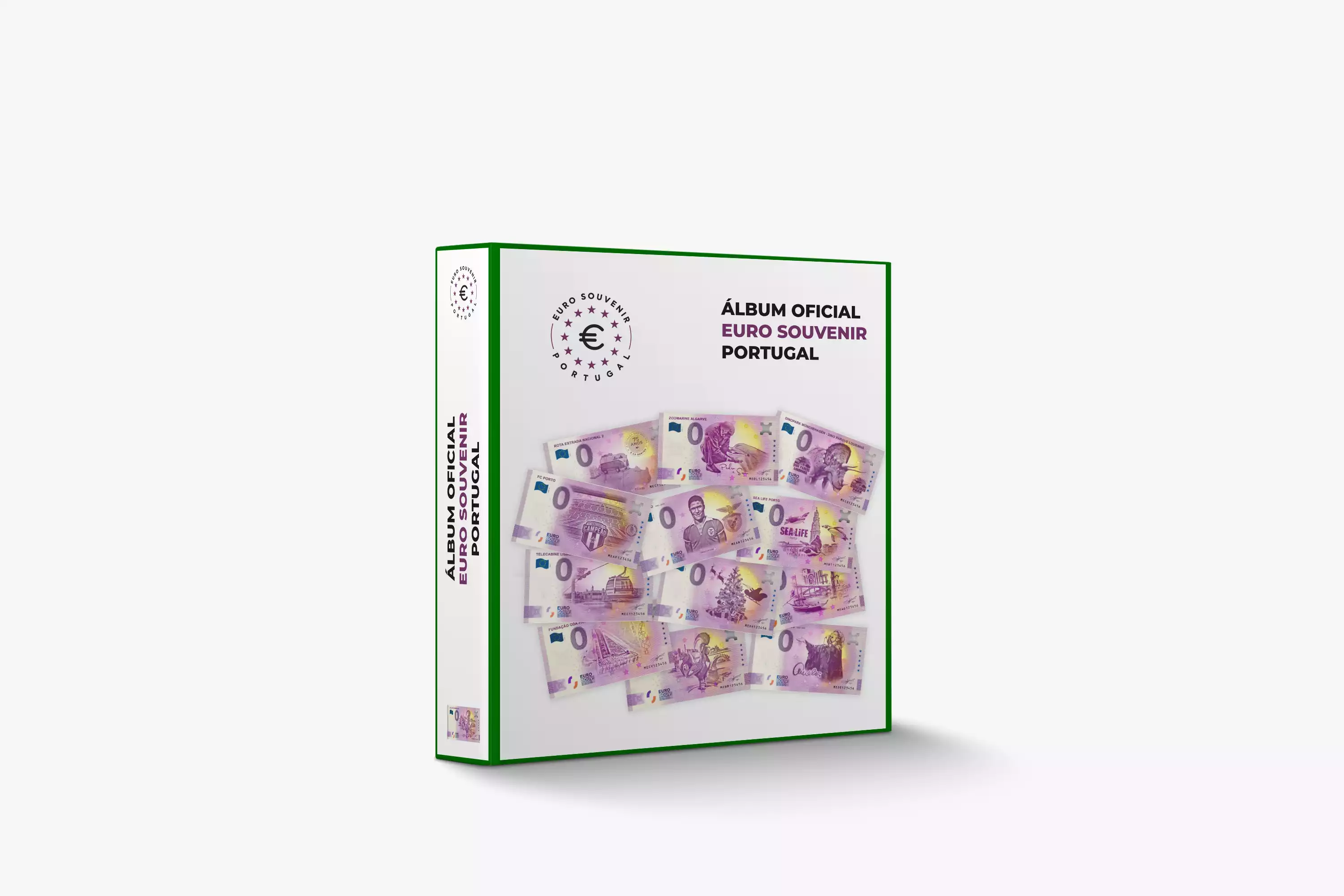 ABAFIL Album sem folhas para as notas de 0€ Portugueses (II)