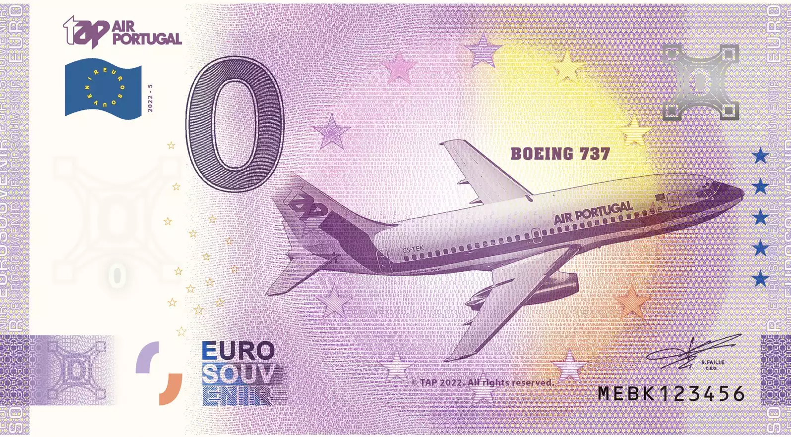 TAP Air Portugal Boeing 737 - Aniversário 2020