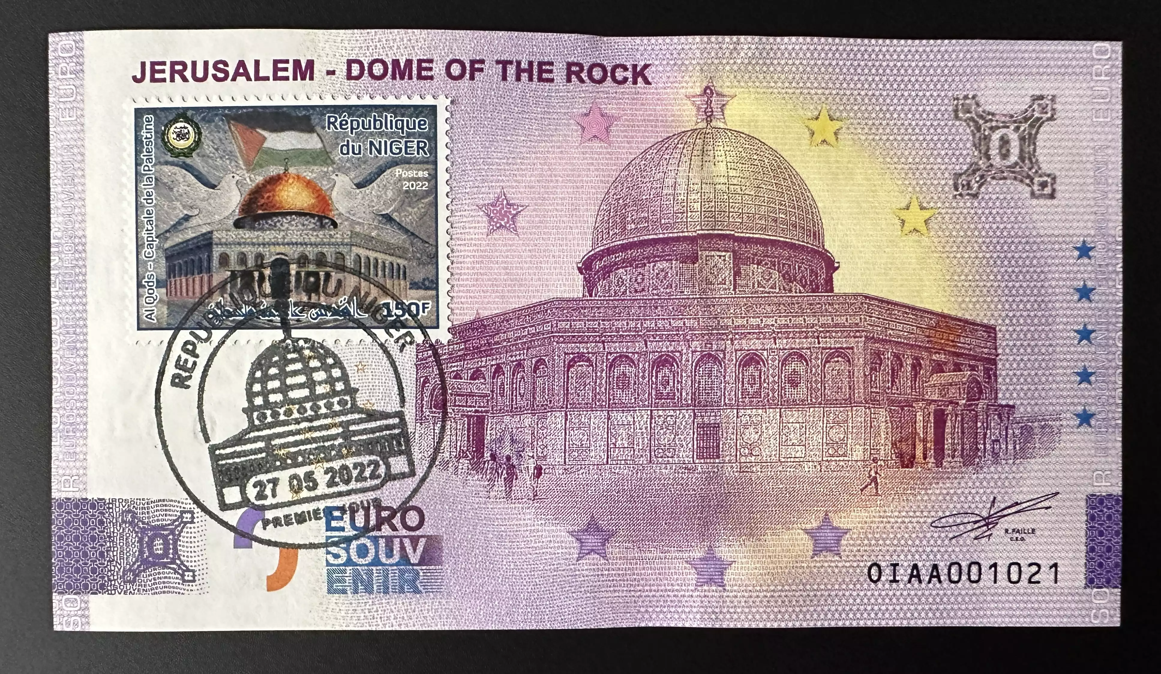 Jerusalem - Felsendom - Niger Al Quds