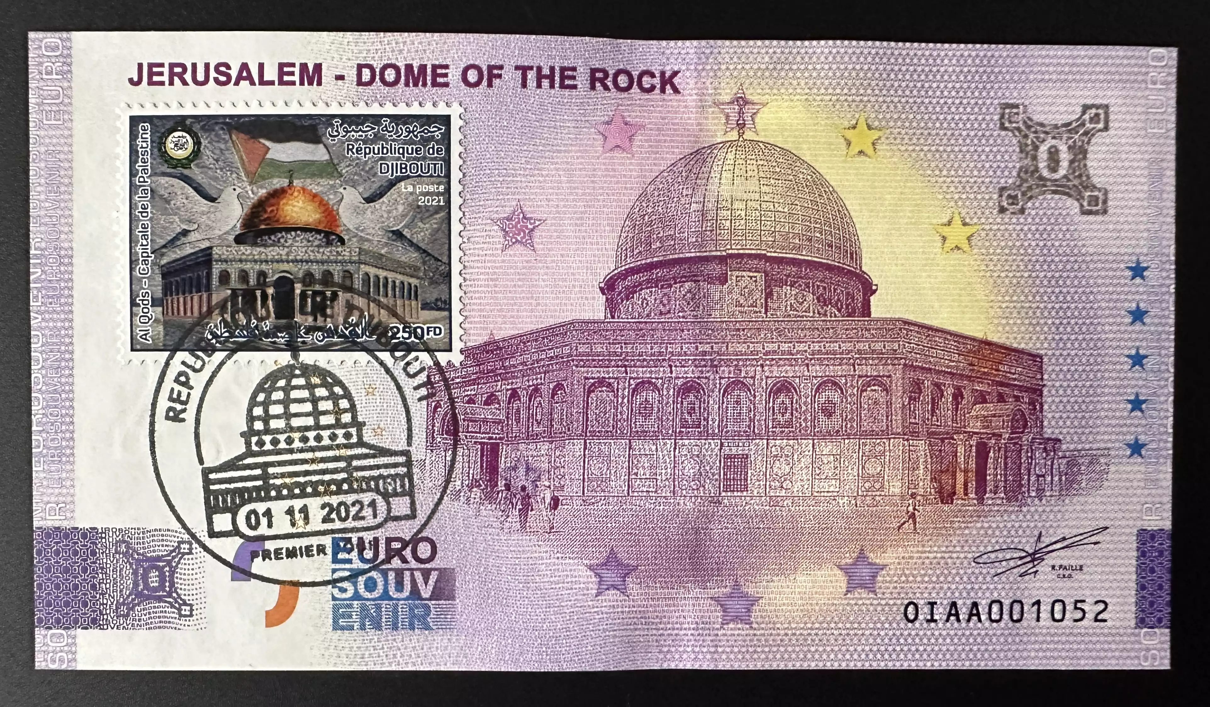 Jerusalem - Felsendom - Dschibuti Al Quds