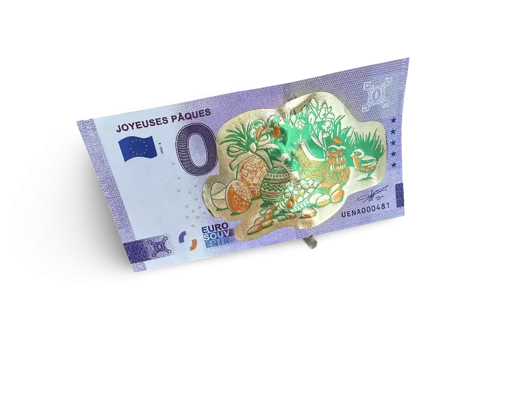 Joyeuses Pâques "Gold" (poule)