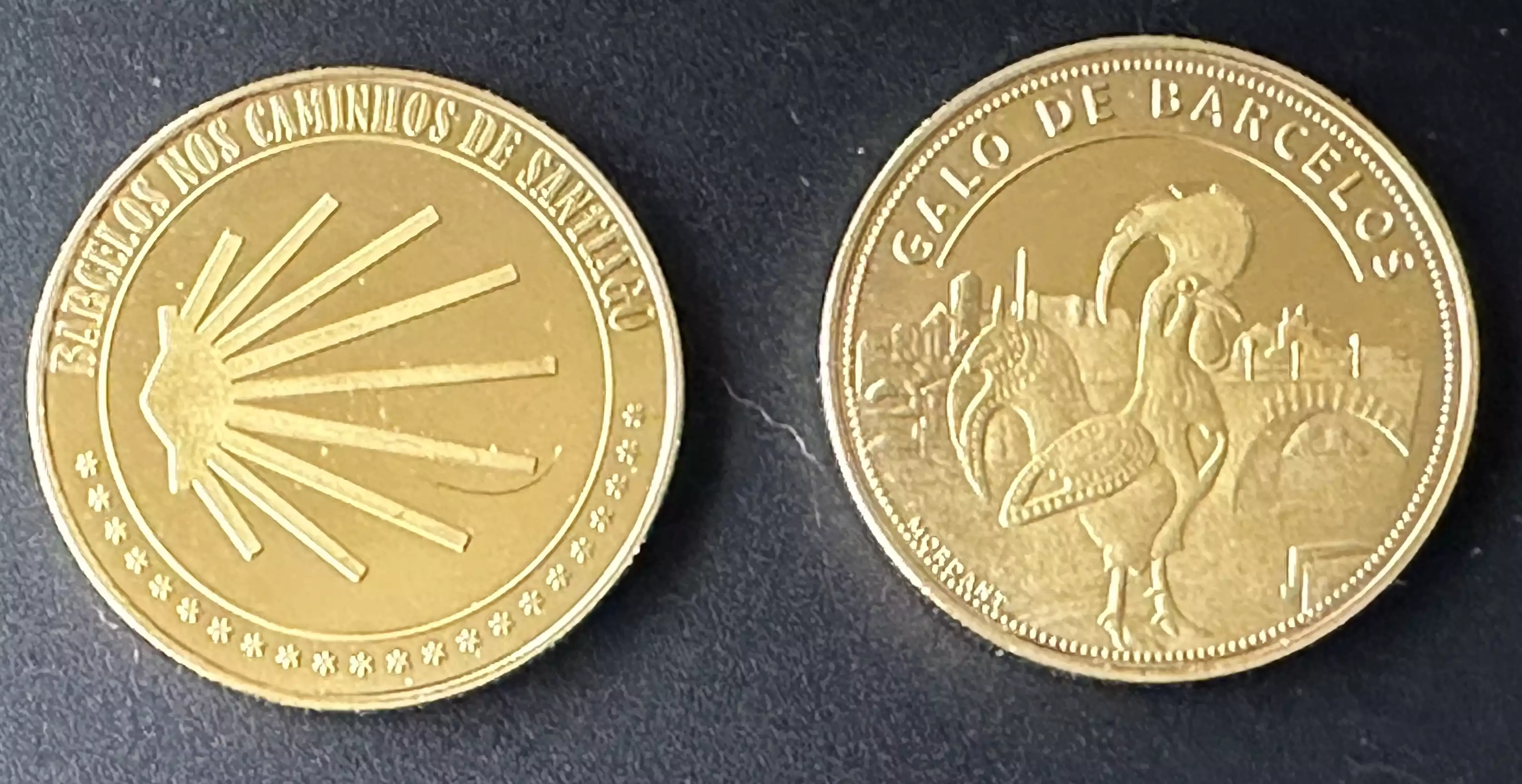 Gedenkmünze "Barcelos - Galo & Caminhos de Santiago"