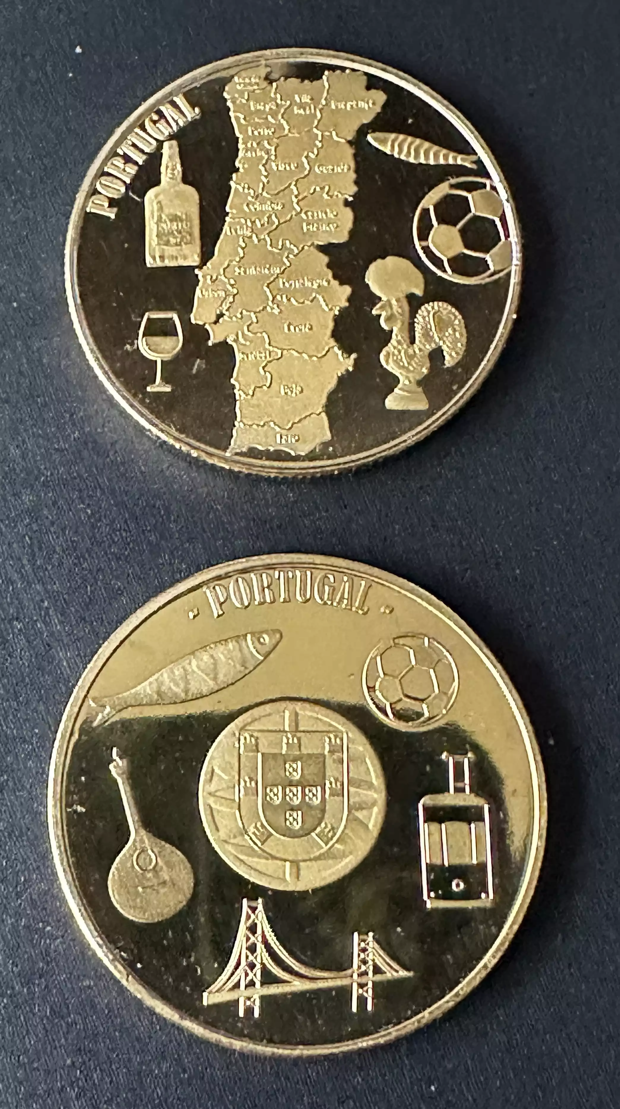 Gedenkmünze "Portugal"