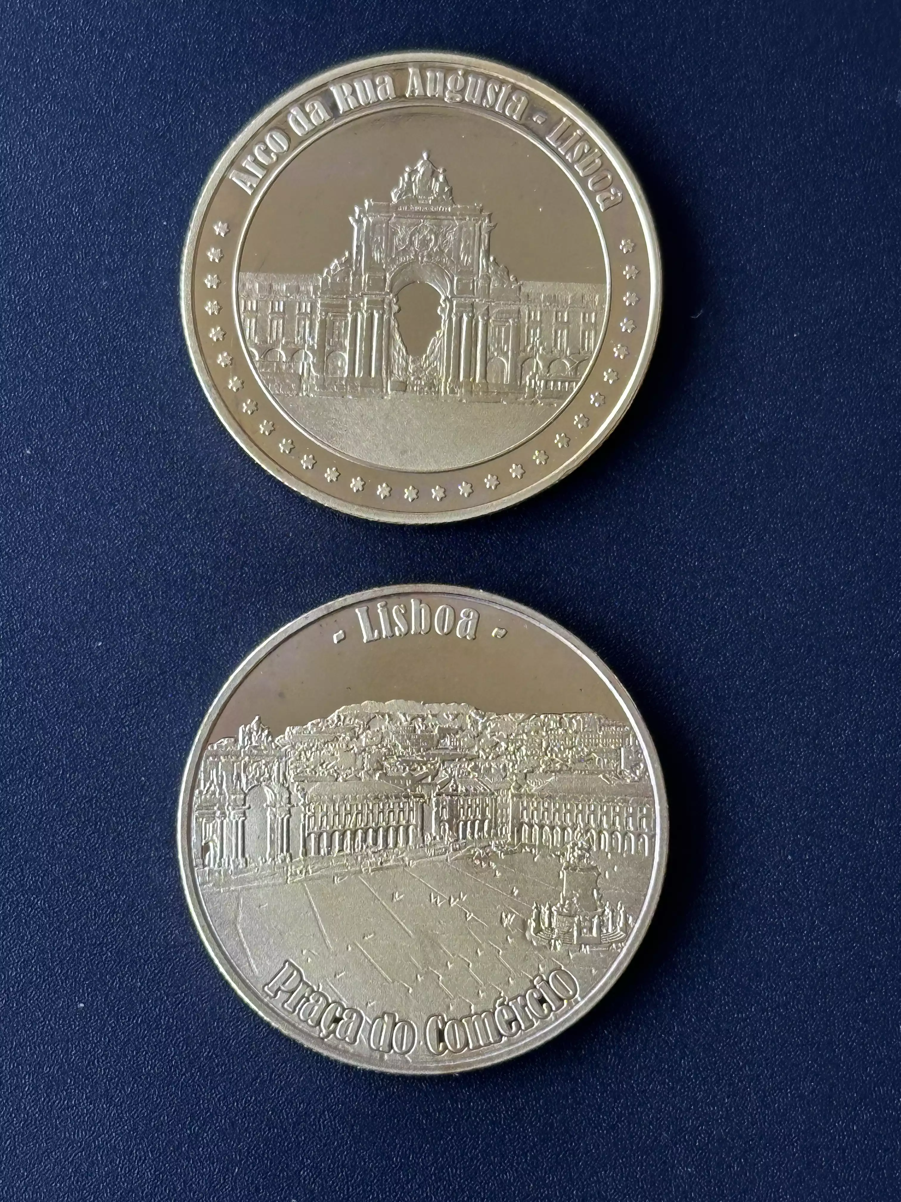 Gedenkmünze "Arco da Rua Augusta - Praça do Comércio Lisboa"