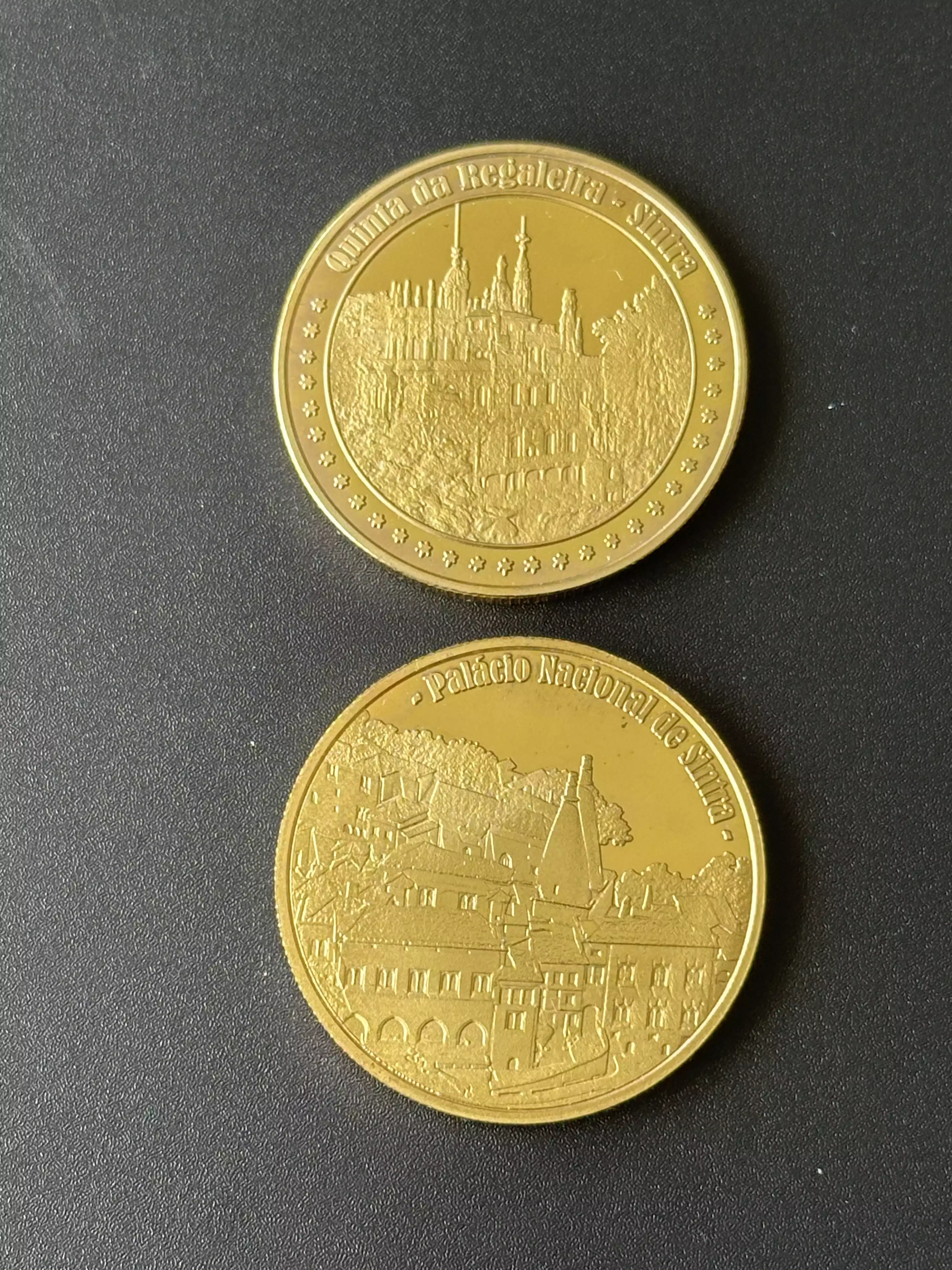 Medalha Souvenir "Quinta da Regaleira - Palacio Nacional de Sintra"