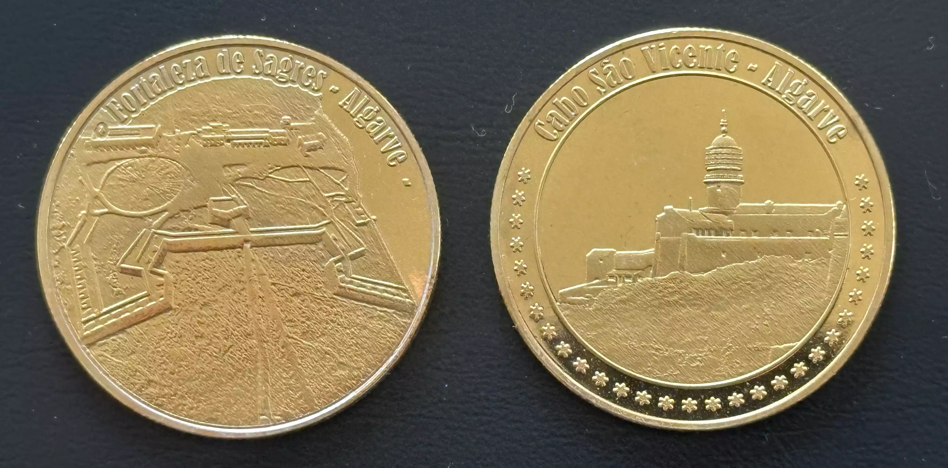 Medalha Souvenir "Cabo S. Vicente - Fortaleza Sagres"