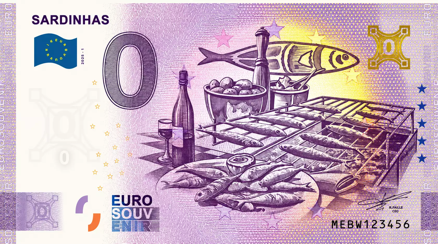 Sardinhas (hologramme or)